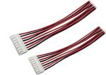 End Tinned 100mm 8 Pin 18AWG Industrial Wiring Harness