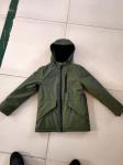 Fashion Olive Outdoor Boys Heavy Winter Coat Polar Fleece Linning Keep Warm