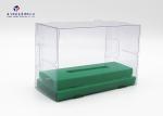 Rectangle Shape Hard Clear PVC Packaging Boxes For Retail Products 15.3X6.8X 9cm