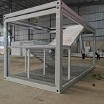 OEM/ODM YES Direct Steel Frame Structure Flat Pack Container House for Apartment