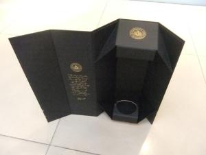 Quality Luxury custom paper box cardboard wine bottle gift packaging box wholesale
