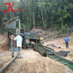keda gold and diamond mining equipment gemstone gold trommel wash plant with