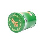 Factory Hot Sale Food Grade Tinplate Container Cylindrical Metal Box Packaging
