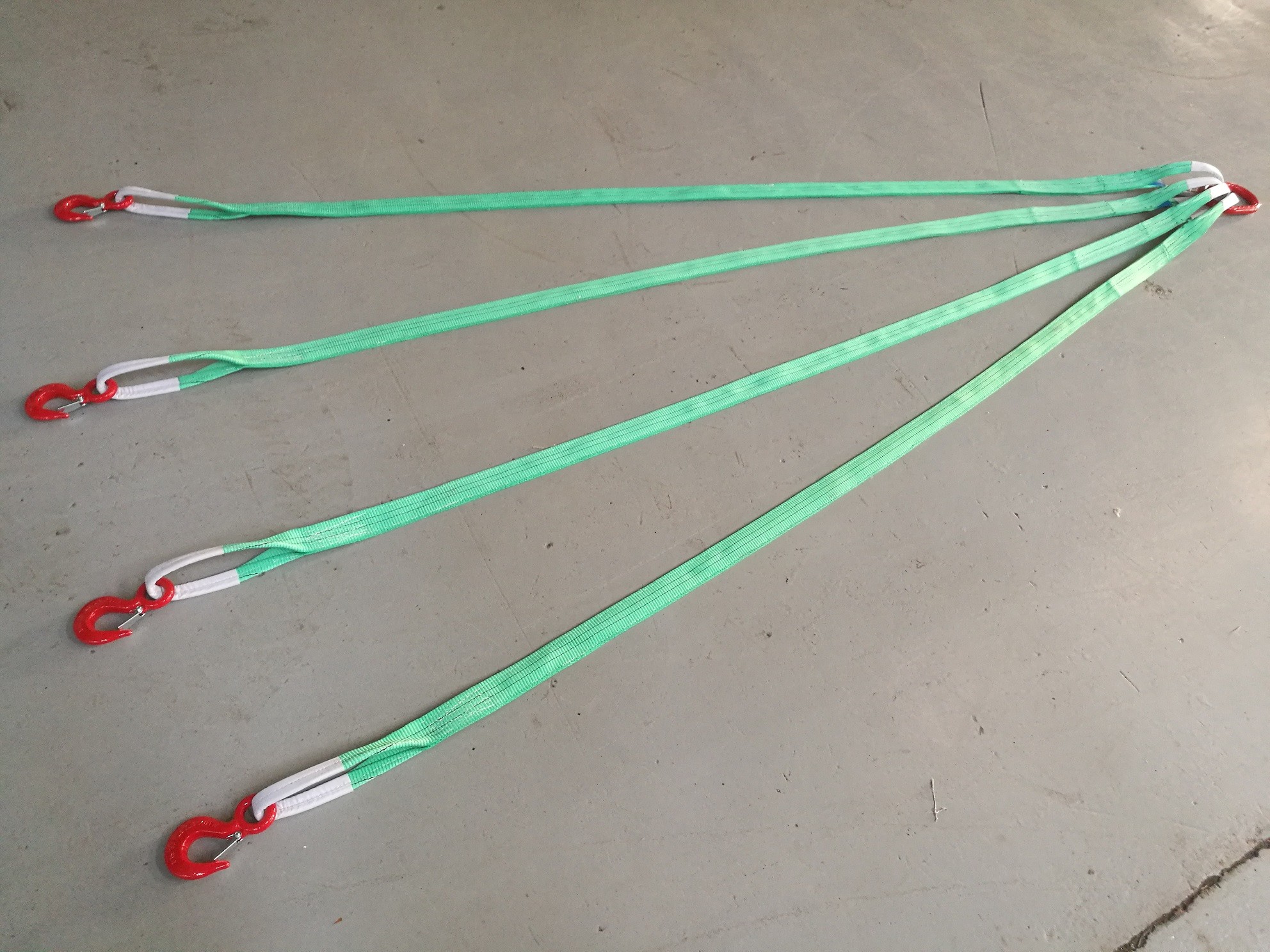 four leg slings, safety factor 7:1 , According to EN11492-1 Standard, CE,G