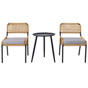 Quality 29.13''L*32.28W*35.43H Wicker Furniture Outdoor Leisure Chairs wholesale