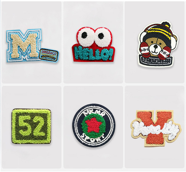 Ironing Glitter Cute Embroidered Patches For Kids Clothes Bags