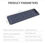 Promotes Circulation Foldable Massage Mattress 9 Massage Model With Heating