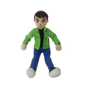 Quality 35cm Green Sports Doll Plush Stuffed Toys Colorful Cute Soft Toy Gift wholesale