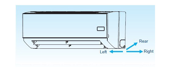 Olyair VRF System indoor unit wall split air conditioner D type