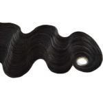 Silky Soft Virgin Human Hair Qingdao Factory Malaysian Body Wave Lace Closure