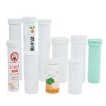 PP Collar Material Biodegradable Effervescent Tablet Tube for Eco-Friendly