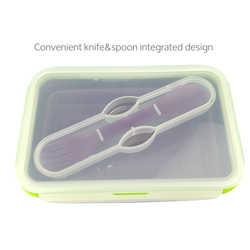 2018 high quality best seller Portable Storage Usage Flexible Silicone Foldable Collapsible Foldable Bowl Lunchbox