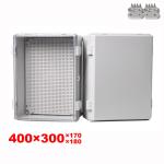 400x300x180mm IP65 Waterproof Electrical Enclosure Outdoor Plastic Wall Junction