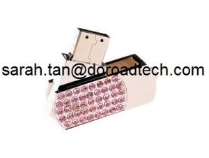 Quality Novelty Diamond Swivel Promotional Gift USB Flash Drive wholesale
