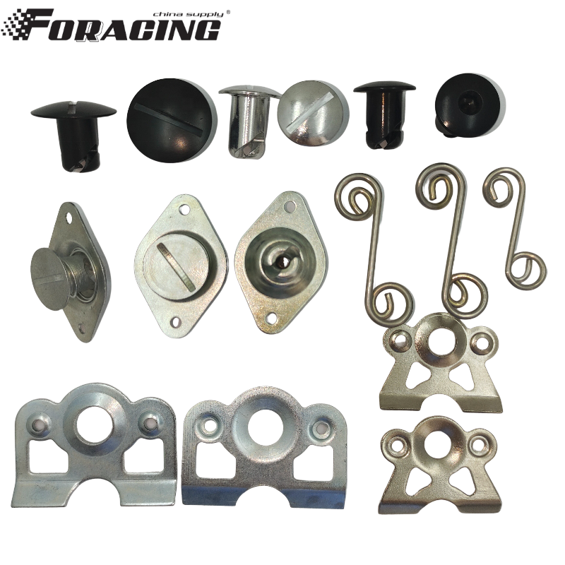 Silver Aluminium Large Head 1" Dzus Fasteners for Sprint Car Parts Quarter Turn Dzus 7/16*.500" OE NO. Standard