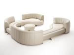 Modern Restaurant Booth And Table Set U Shaped Banquette Bench