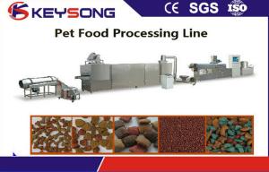 Quality Custom Dog Food Manufacturing Equipment , Accurate Control Animal Feed Processing Equipment wholesale