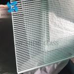 Silk Screen Tempered Glass 10mm Safety Toughened Shower Glass Door