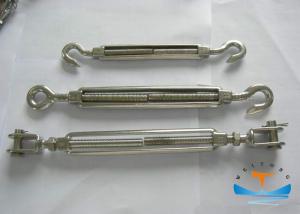 Quality Heavy Duty M5-M20 Stainless Turnbuckle Hardware For Marine Construction wholesale