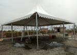 Transparent Pagoda Shaped Garden Party Marquees Tent For Business Advertising