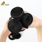 Curly Brazilian Virgin Human Hair Bundles 95g Natural Black
