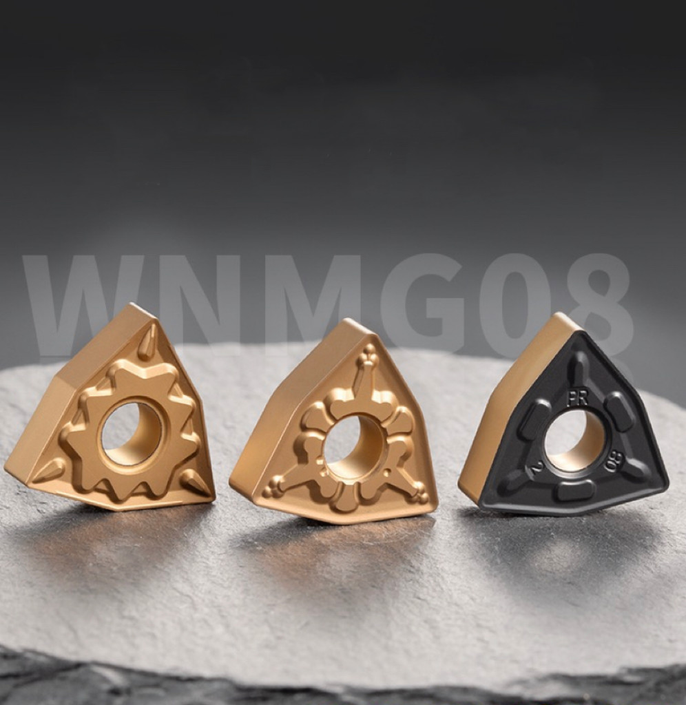 External Peach Lathe Blade CNC Cutting Tools CNC Blade Wnmg080404-Hq