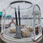 PC Dome Clear Globe Tent Good Toughness For Leisure Facilities