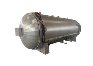 Quality DN1500 Roller 0.85Mpa Q345R Rubber Curing Autoclave wholesale