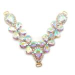 Colored Rhinestones Shoe Decoration Accessories Sandal Decorative Chain