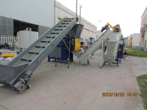 Quality PP Bag Dirty Washing Machine , SGS Polypropylene Recycling Machine wholesale
