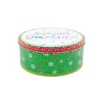 Personalized Tin Box Vintage Cake Tins Food Grade Cookie Gift Tins Round Favor