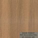 Flowability PVC Decorative Film Scratch Resistance Wooden Grain