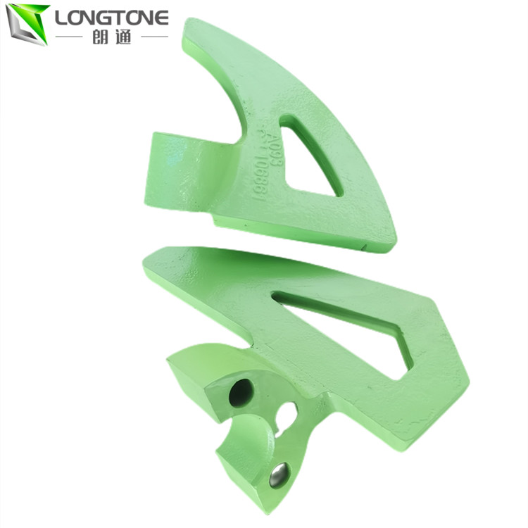 DN125 Zoomlion Concrete Pump Parts Steel Concrete Mixing Blade
