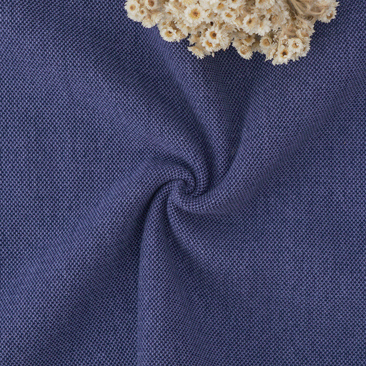 Single Face Cotton French Terry Fabric 40S Low Shrinkage Yarn Dyed Cloth