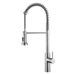 Quality Spring Coil Touchless Hands Free Flexible Kitchen Faucet Deck Mounted wholesale