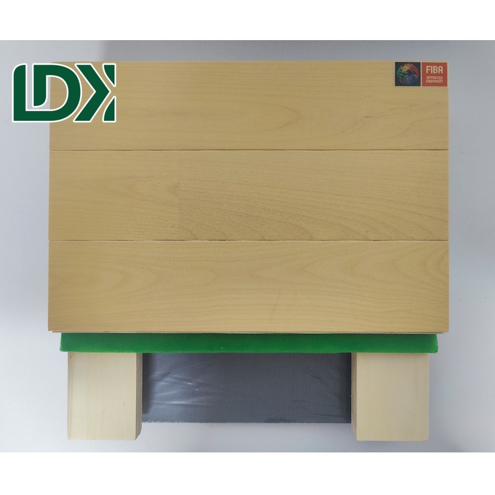 Affordable High Quality Maple Wood Basketball Court Indoor Or Outdoor Custom Design