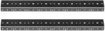 Steel Rack Rail for Mounting Audio Home Theatre Recording Studio Finish Powder