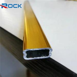 Quality 5*8mm Gold ABS Decorative Georgian Bars In Windows Smooth Surface wholesale