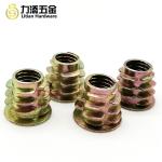 ODM Wood Insert Lock Nut , Spheroidizing Furniture Insert Nut M8