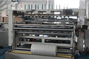 Quality ISO9001 140packs/Min LDPE Film Paper Roll Wrapping Machine wholesale