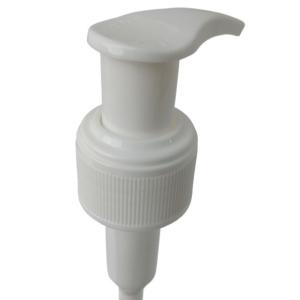 Quality 24/410 White Lotion Pump Bottle for Cosmetic Essence Made of PP Material wholesale