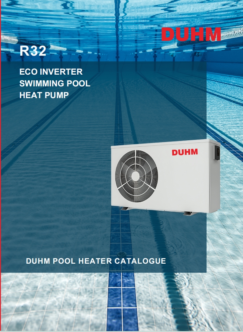 Portable R32 Swimming Pool Heating Unit Smart 26kw Air Source Heat Pump Private Mold