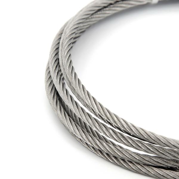 Abrasion Resistant 7x19 Stainless Steel Wire Rope For Harsh Working Conditions