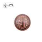 Copper Embossed Metal Sticker Labels Zinc Alloy corrosion resistance