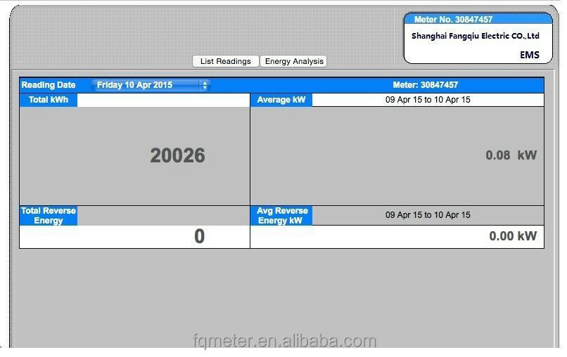 MID Approved Three-Phase Modbus Energy Meter EM737 CT 3*230/400V 10 100 A