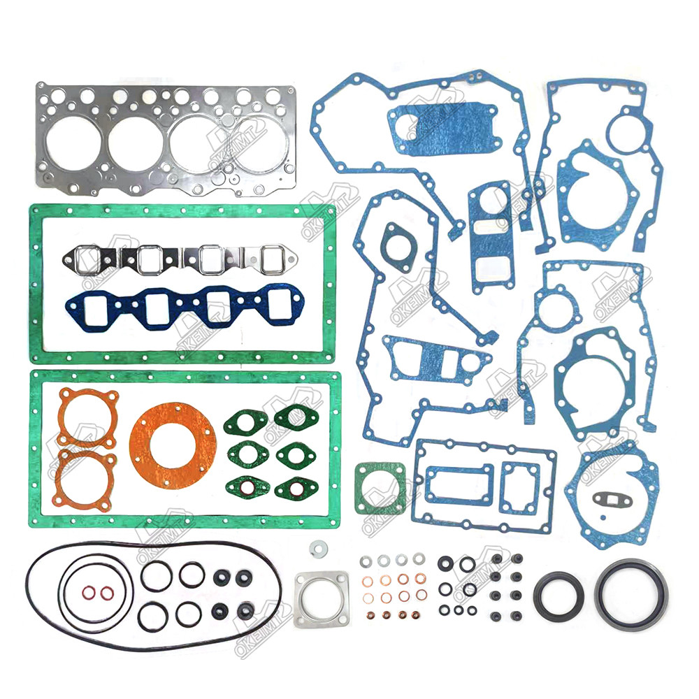 Zinc Plating Cylinder Head Gasket Set For Cummins B3.3 Engine Overhaul Gasket Kit