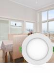 Cutout 85mm Switchable CCT LED Downlight 220-240V 9W SMD Flicker Free