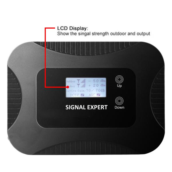 Cheap Smart Single Band 2100MHz 3G Signal Repeater Alloy Plastic Material for sale