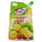 Liquid plastic bag digital printing Customized Standing plastic nozzle bag