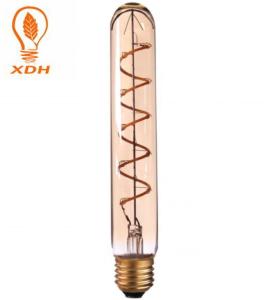 Quality T30 Tubular Edison Bulb LED Spiral Filament Bulb 2700K 4W wholesale